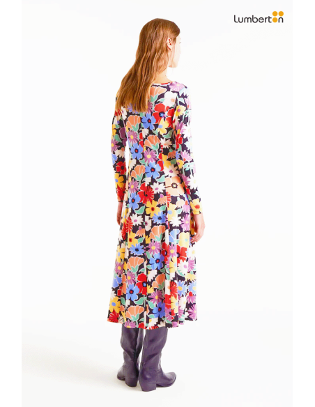 Vestido midi con estampado Hampton Big12012