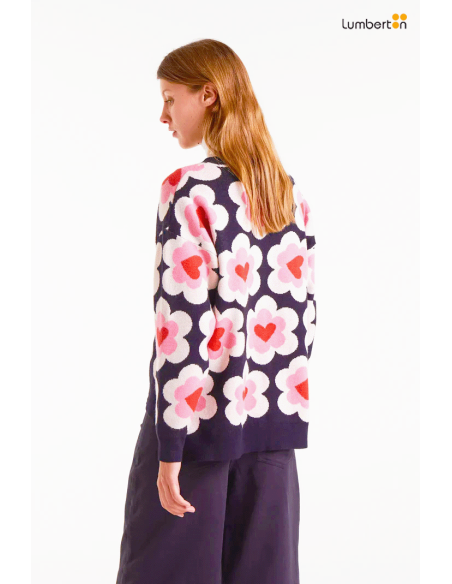 Jersey de punto jacquard con estampado SweetHeart10204