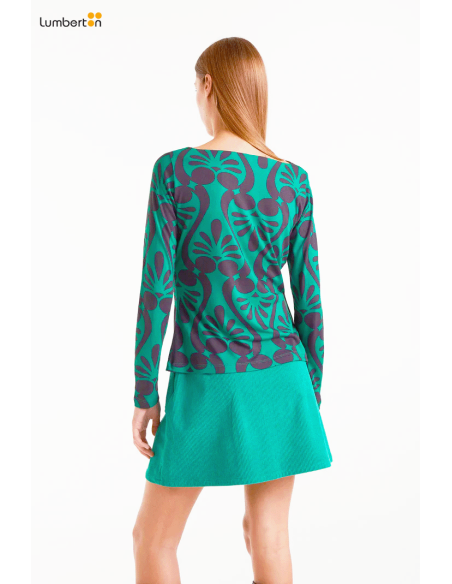 Camiseta con estampado Baroque41027