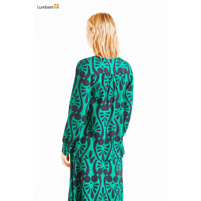 Camisa con estampado Baroque41025