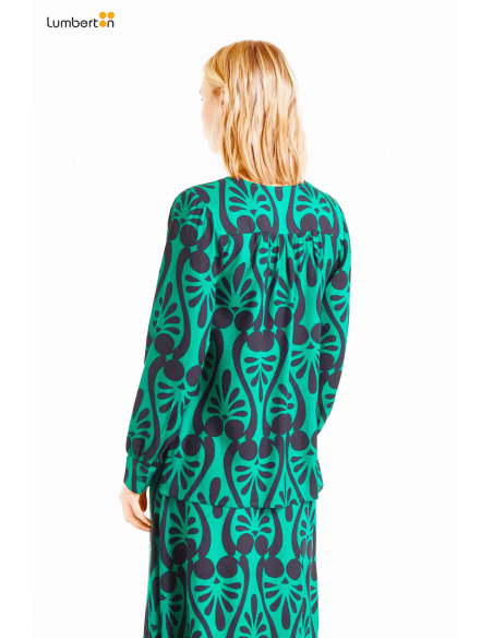 Camisa con estampado Baroque41025