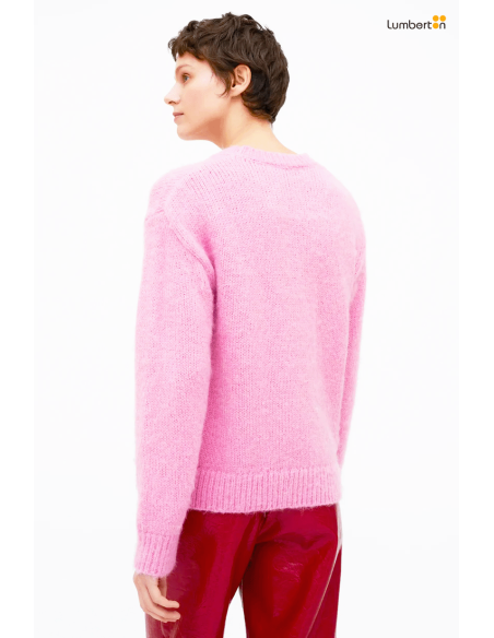 Jersey punto suave rosa10607