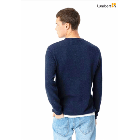 Camisola slim azul marinoALABA 2