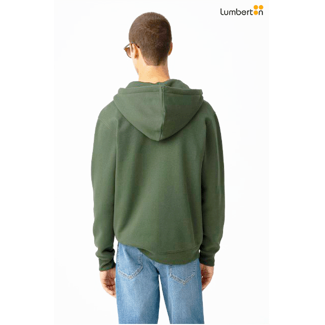 Sudadera con capucha verdeJAMES