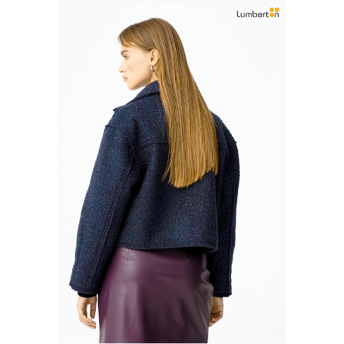 Chaqueta paño cremallera y... 2