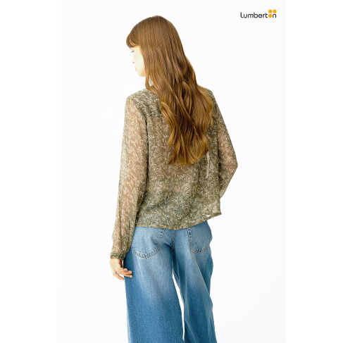 Blusa Fluida EstampadaCARMILDE