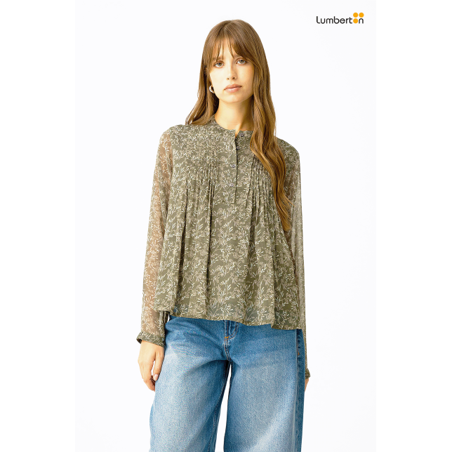 Blusa Fluida EstampadaCARMILDE