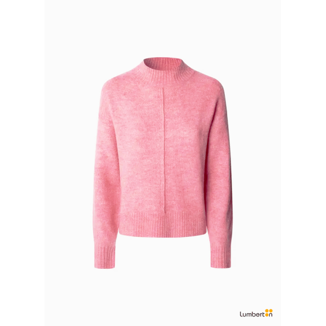 Jersey de punto c/ alto rosa...