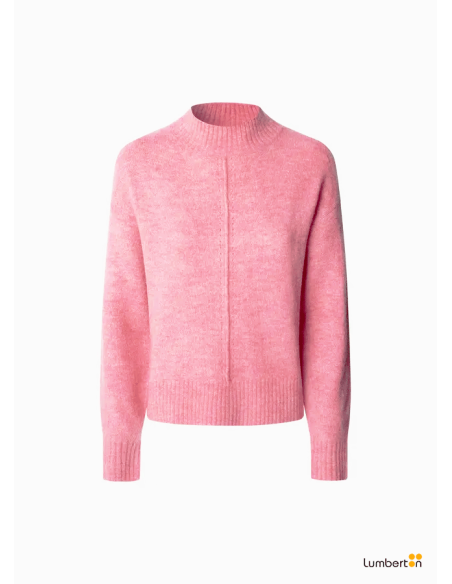 Jersey de punto c/ alto rosa chicleCECILR