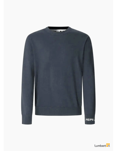 Jersey punto c/ redondo azul marinoANDREAM