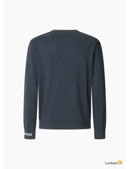 Jersey punto c/ redondo azul marinoANDREAM