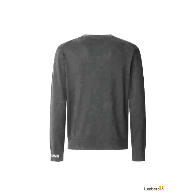 Jersey de punto c/ redondo gris...