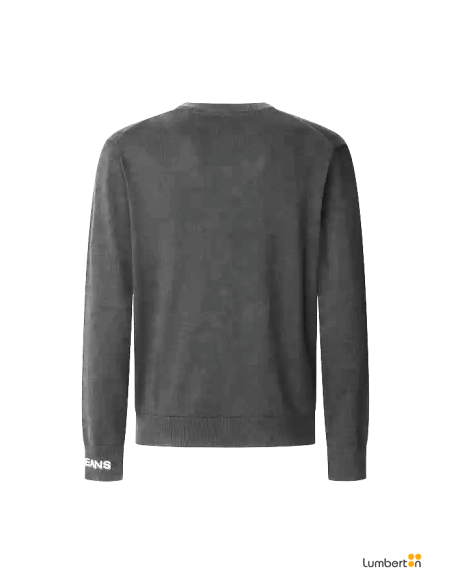 Jersey de punto c/ redondo gris oscuroANDREG