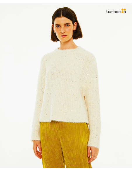 Jersey grueso tweed cuello perkinsJEO21