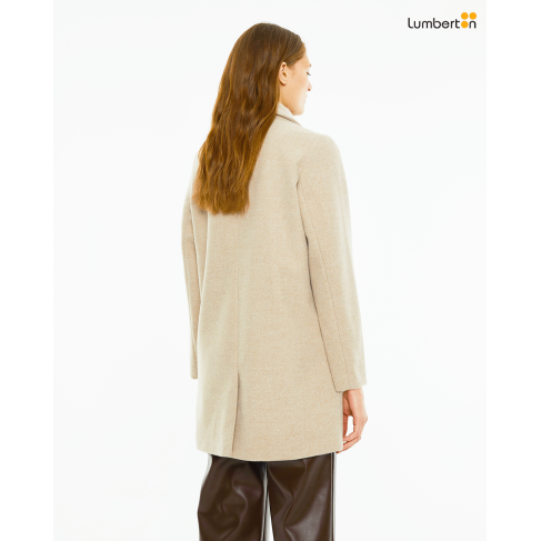 Abrigo corte clásico camel... 2