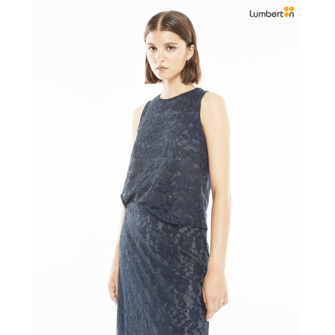 Top sin mangas tejido...