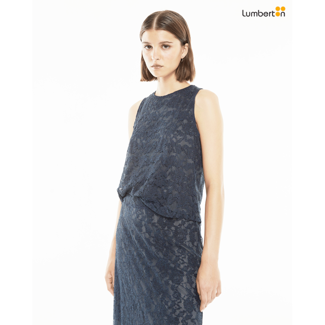 Top sin mangas tejido blondaTOO18