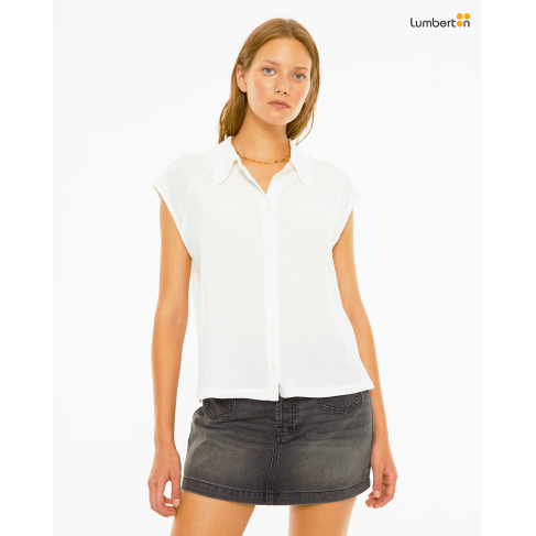 Camisa fluida oversize...