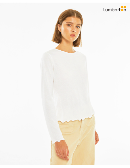 Camiseta de manga larga con cuello perkinsCTO16