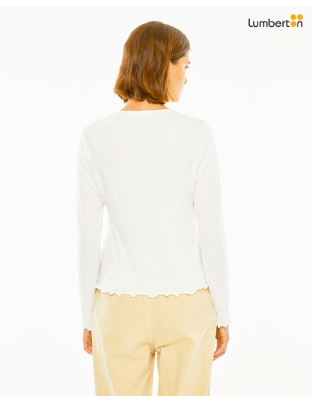 Camiseta de manga larga con cuello perkinsCTO16