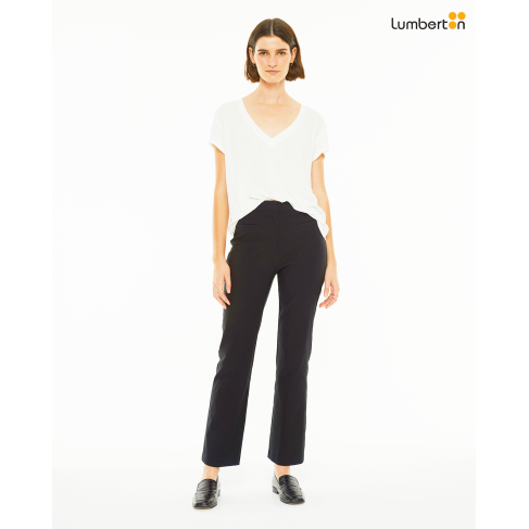 Pantalón elástico estilo...