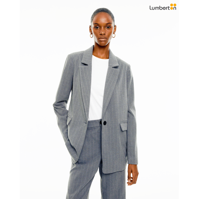 Americana raya diplomática grisAMO32