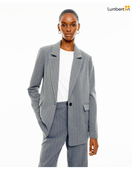 Americana raya diplomática grisAMO32