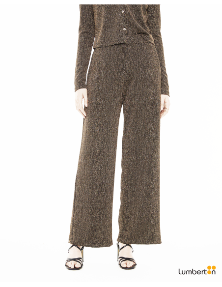 Pantalón largo evasé brilloPAN28