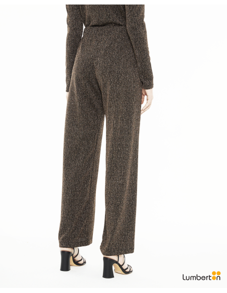 Pantalón largo evasé brilloPAN28