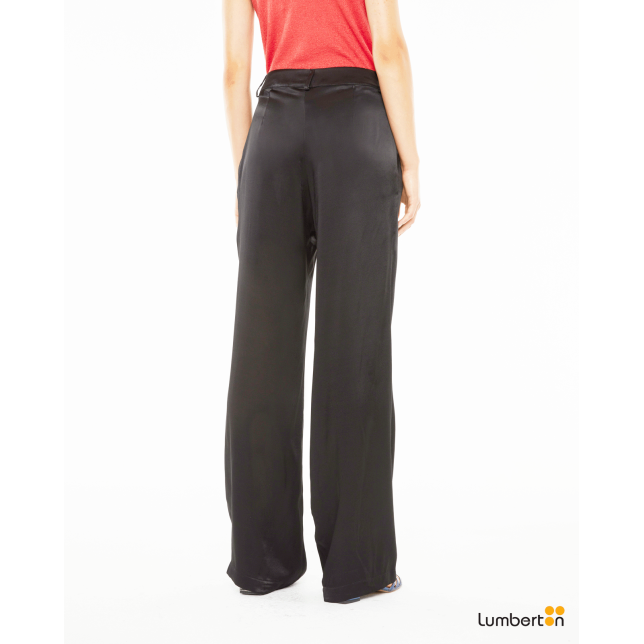 Pantalón largo de vicosa con detalle...