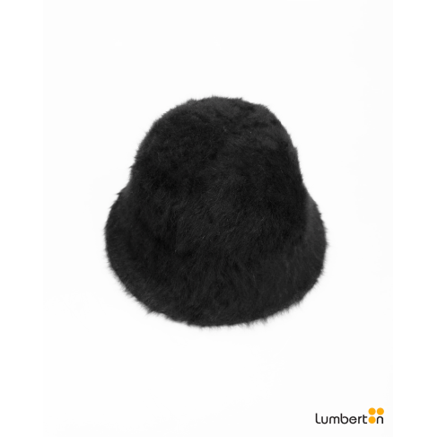 Gorro de pelo negroGO907 2