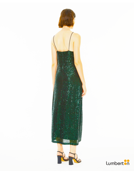 Vestido midi lentejuelas ajustadoVEN24