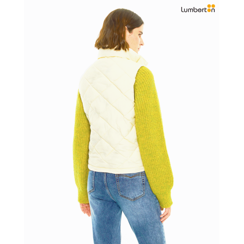 Chaleco corto acolchado con... 2