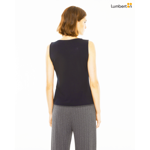 Top ajustado con canalé cut... 2