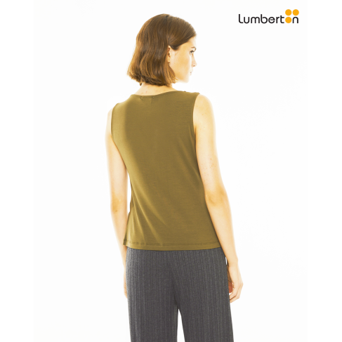 Top Ajustado Verde Oliva... 2