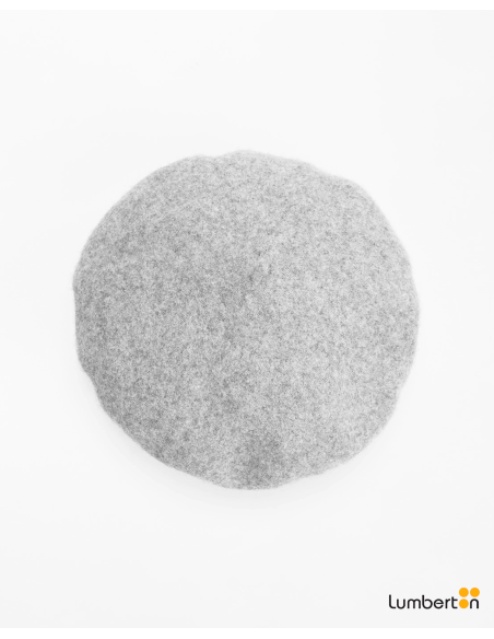 Boina francesa lana gris claroGO906