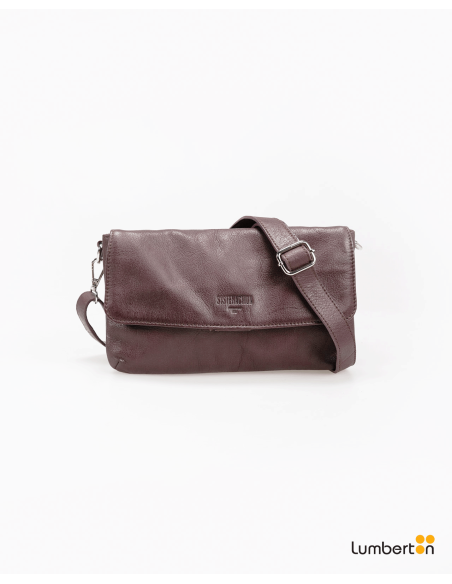 Bolso piel pequeño doble compartimiento e..BL703