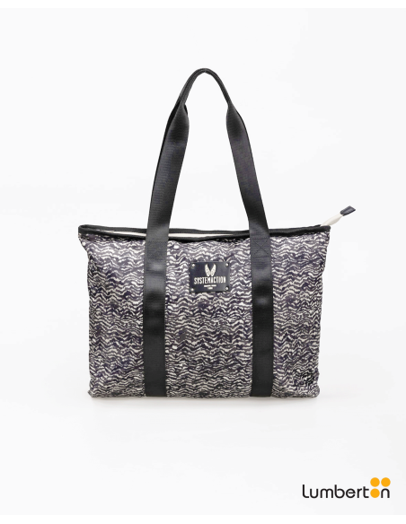 Bolso tote bag nylon estampadoBL909