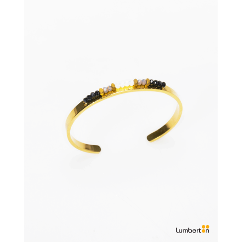 Pulsera rígida semiabierta...