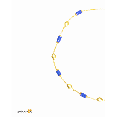 Collar abalorios oro y... 2