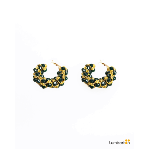 Pendientes aro color oro... 2