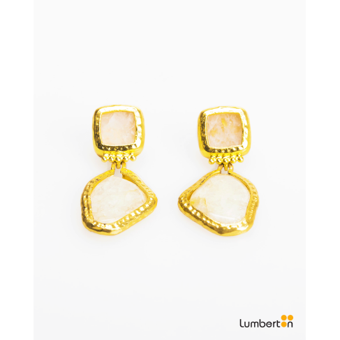 Pendientes asimétricos oro... 2