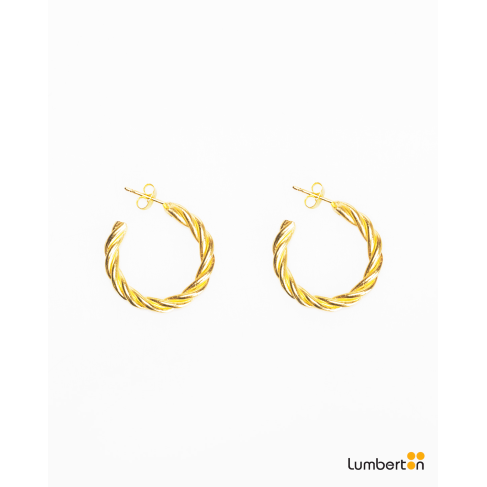 Pendientes aro relieve aro...