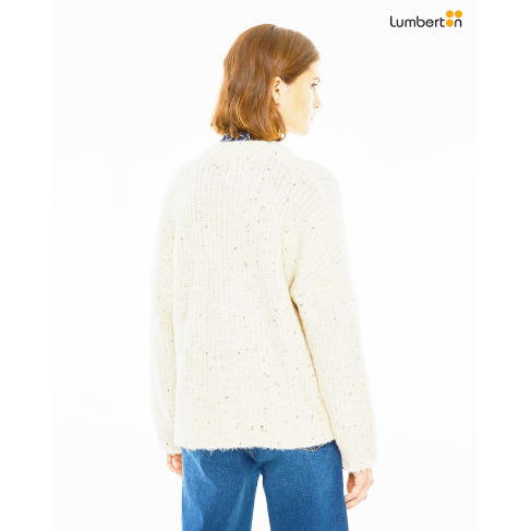 Cárdigan tipo tweed cuello... 2