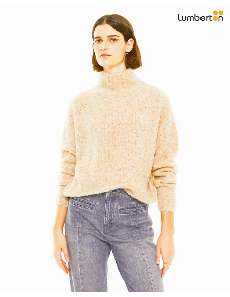 Jersey bouclé oversize cuello cisneJEO26
