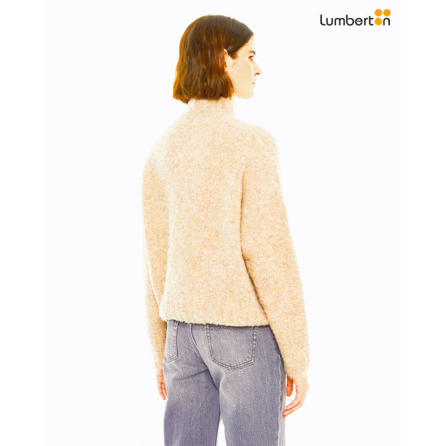 Jersey bouclé oversize cuello cisneJEO26