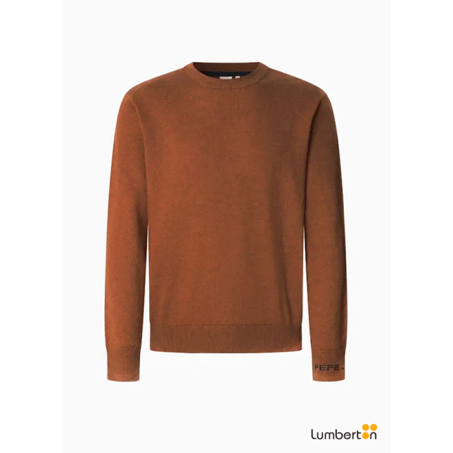 Jersey de cuello punto redondo color...