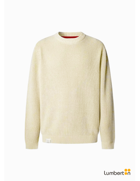 Jersey punto grueso color beigePARKERB