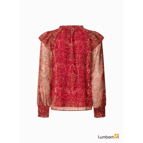 Camisa fluida u/L estampado... 2