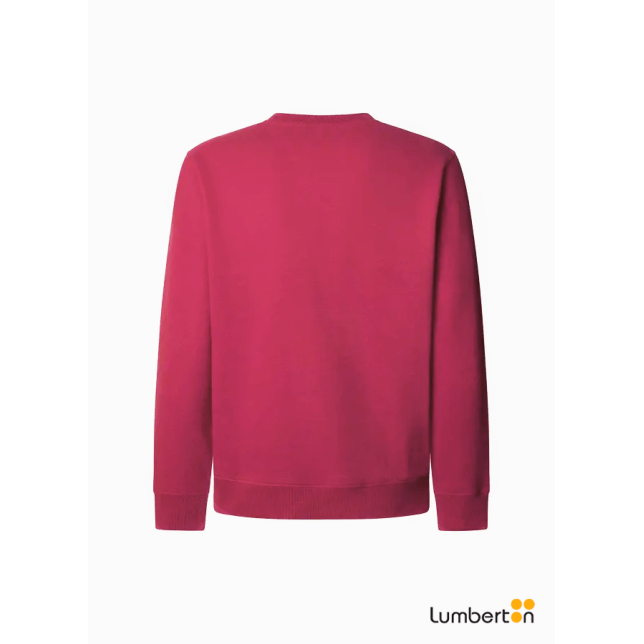 Sudadera roja estampado frontalTREYR